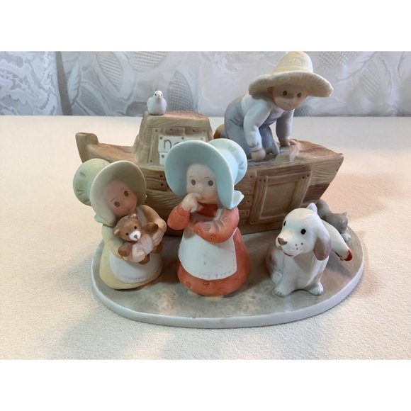 Vintage Homco Home Interiors Circle of Friends Noah’s Ark figurine by Masterpiec - Picture 1 of 10